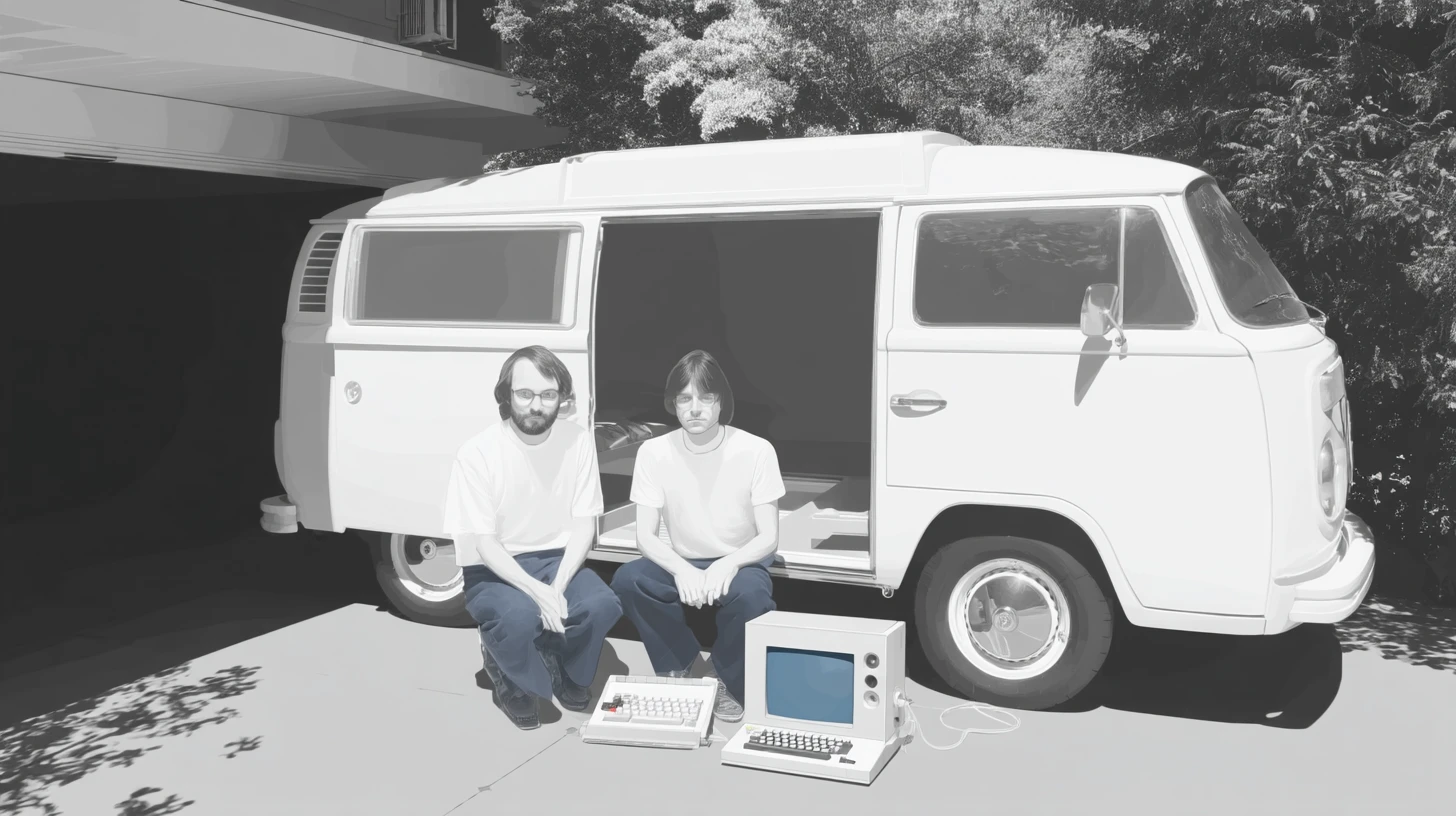 FOUNDING OF APPLE COMPUTER COMPANY