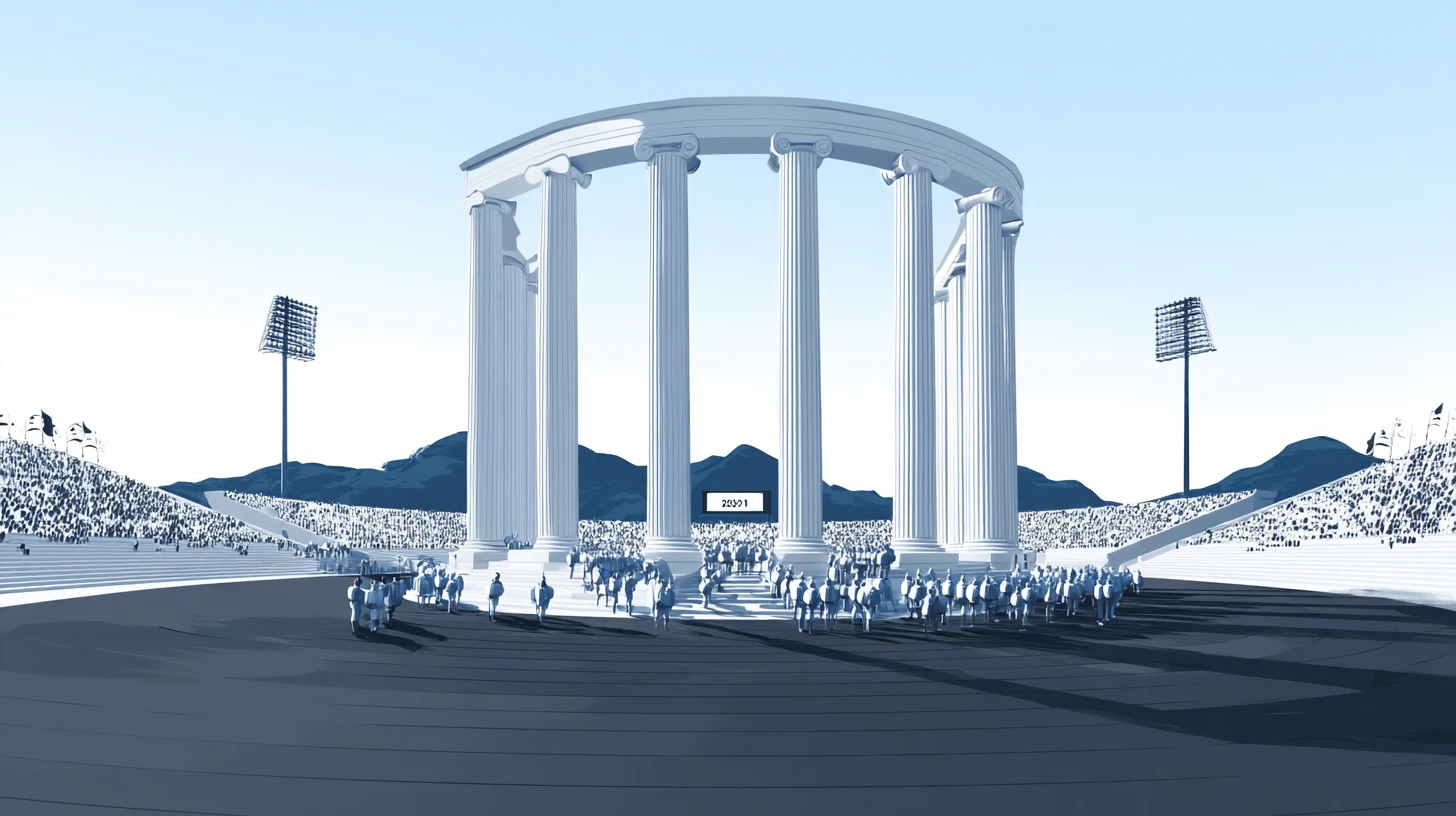 THE FIRST MODERN OLYMPIC GAMES