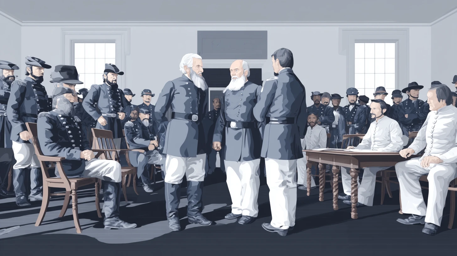 GENERAL ROBERT E. LEE SURRENDERS