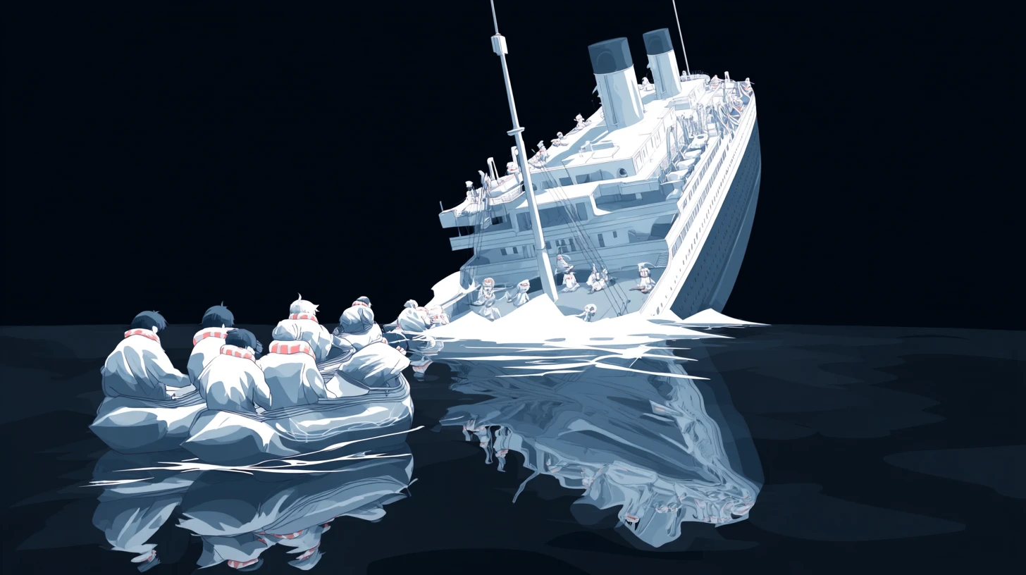 THE SINKING OF THE TITANIC