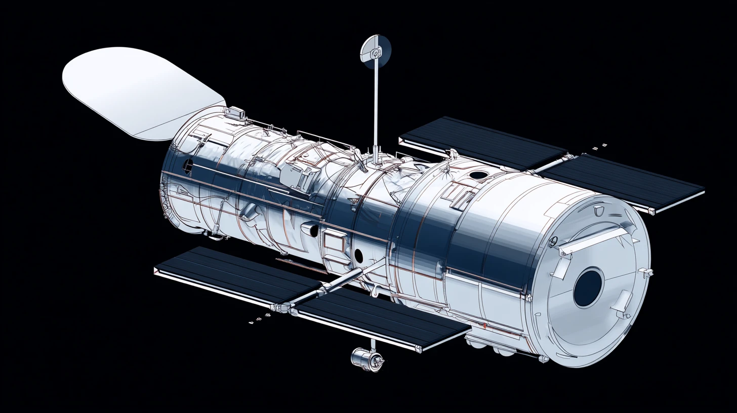 HUBBLE SPACE TELESCOPE DEPLOYED