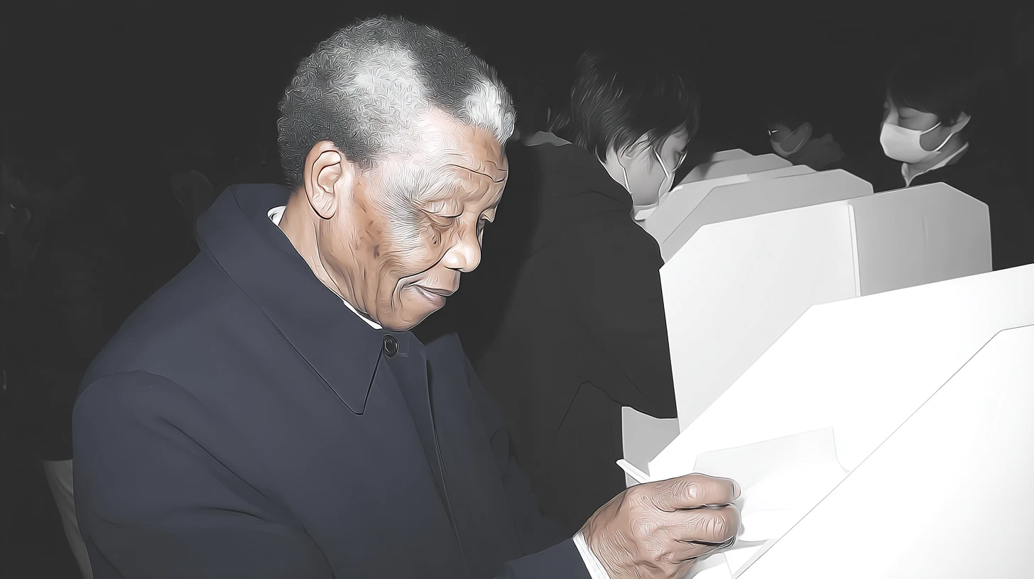 NELSON MANDELA ELECTED