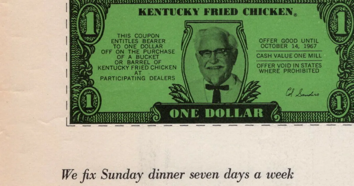 KFC We Fix Sunday Dinner Seven Nights A Week Kfc Slogan
