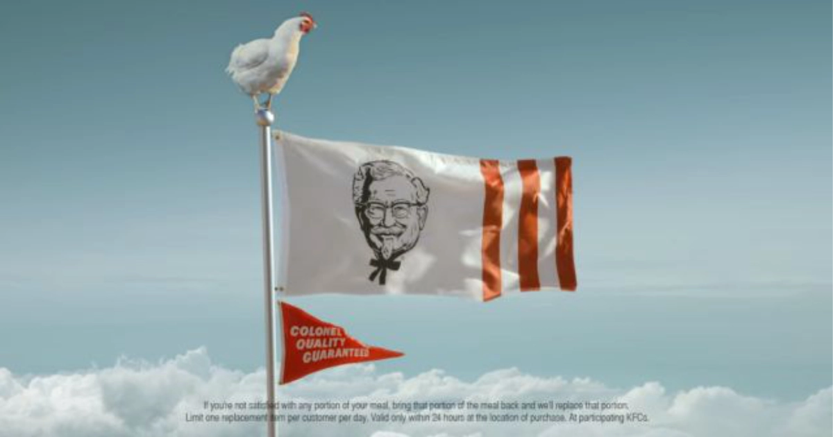KFC Colonel Quality Guaranteed