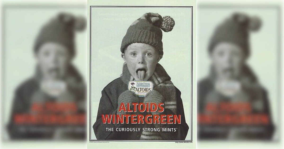 Altoids Altoids Wintergreen Ad