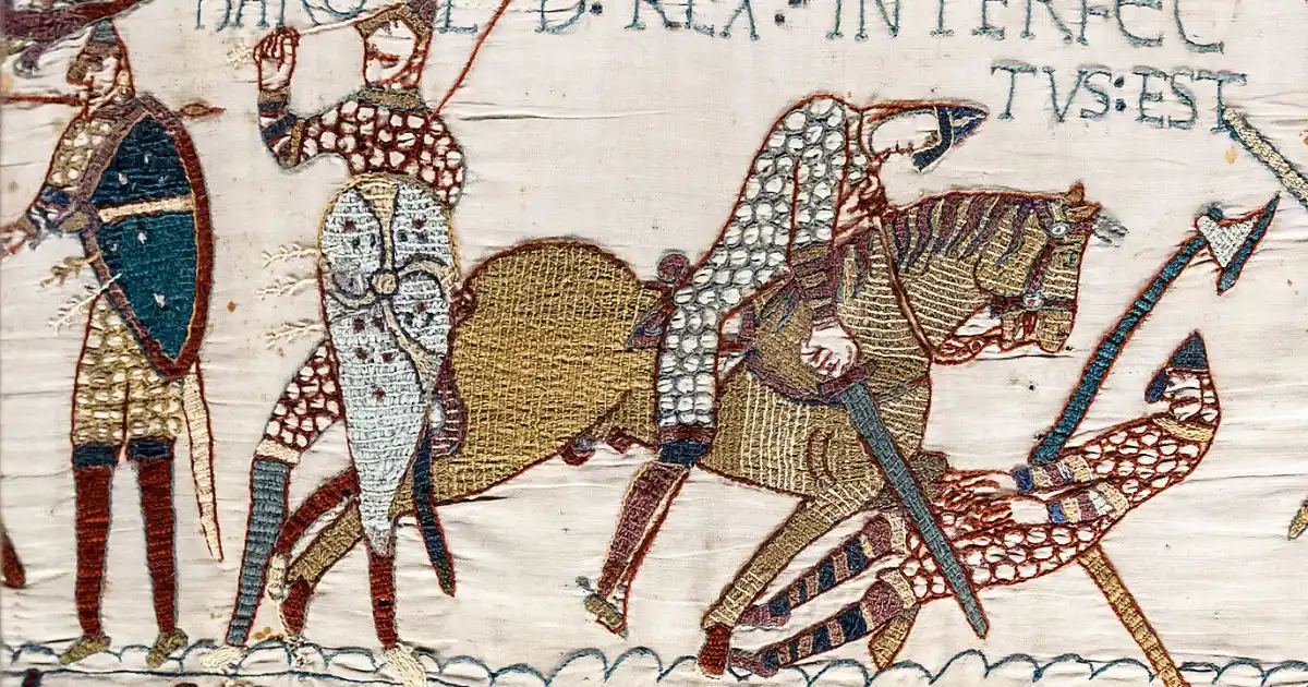 Bayeux Tapestry Death Of Harold