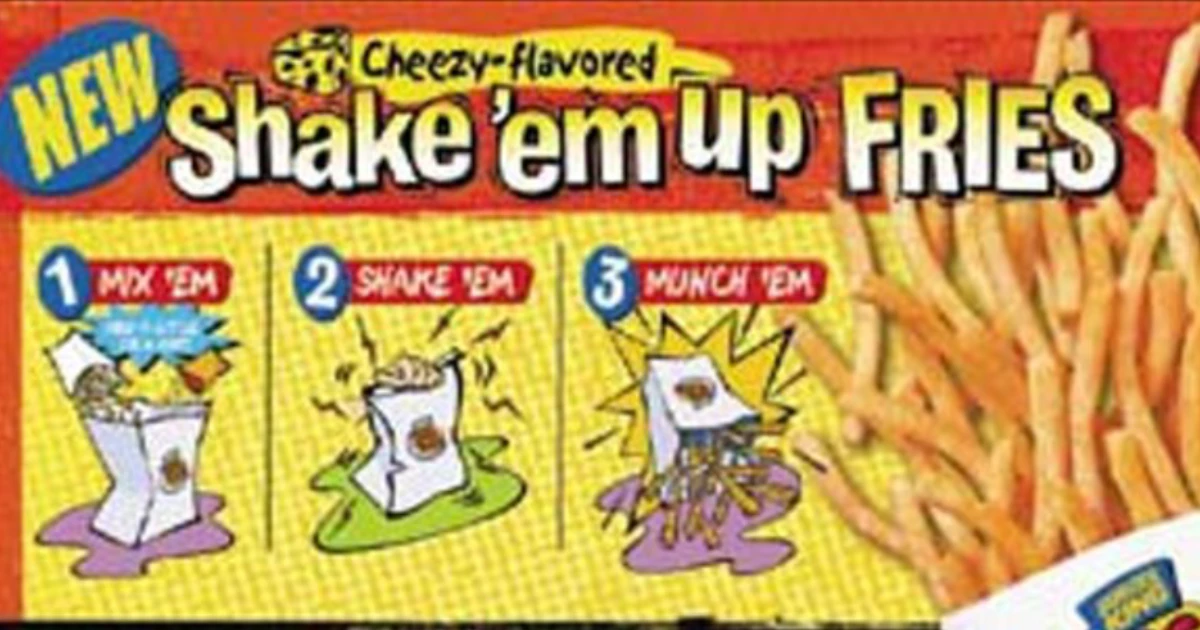 Burger King Shake Em Up Fries