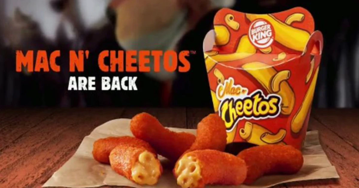 Burger King Mac N Cheetos