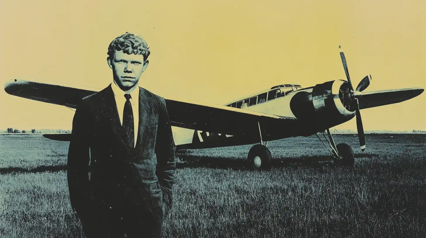 MAY 20 1927 LINDBERGHS TRANSATLANTIC FLIGHT