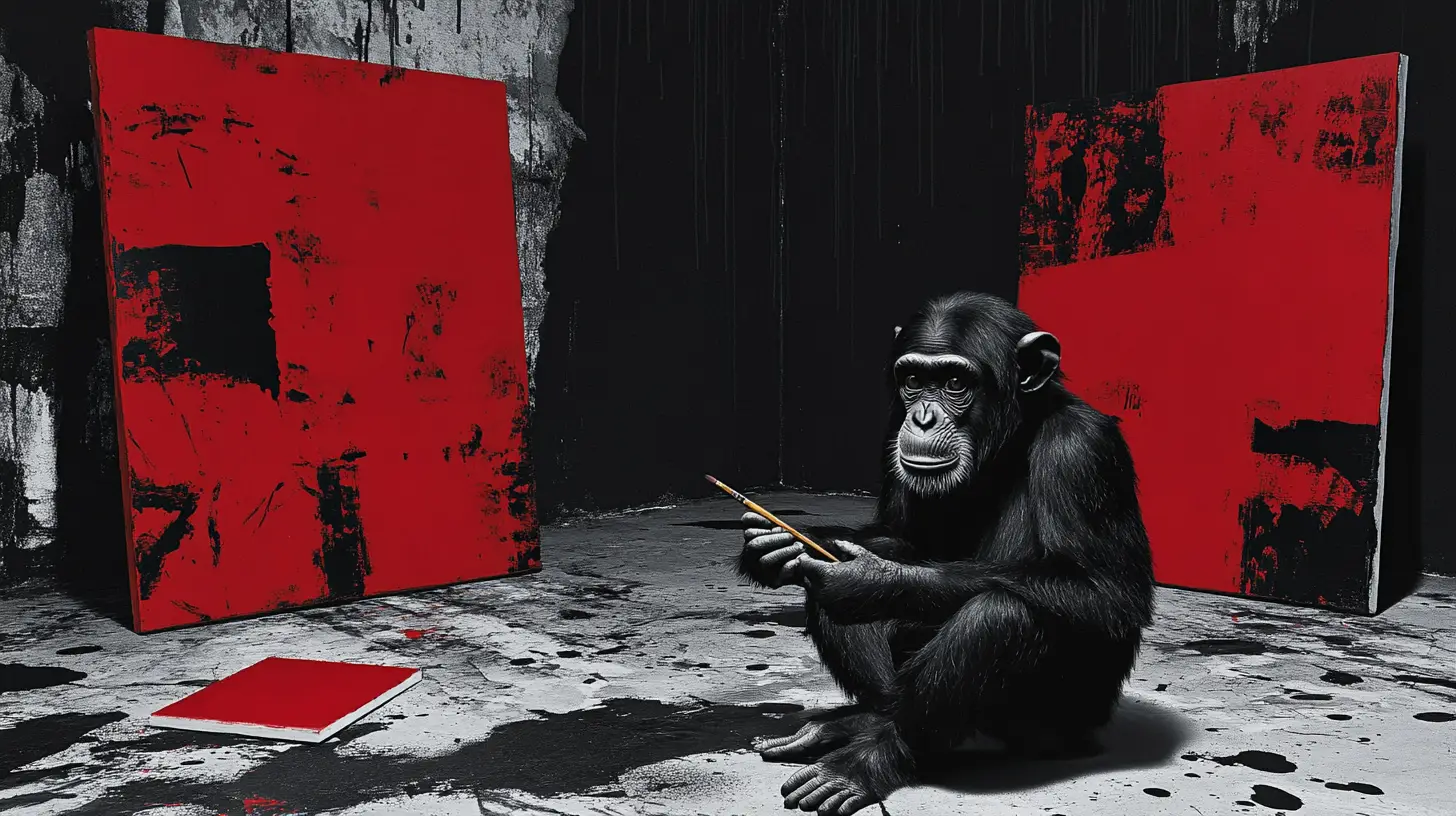 CONGO Chimpanzee Artist