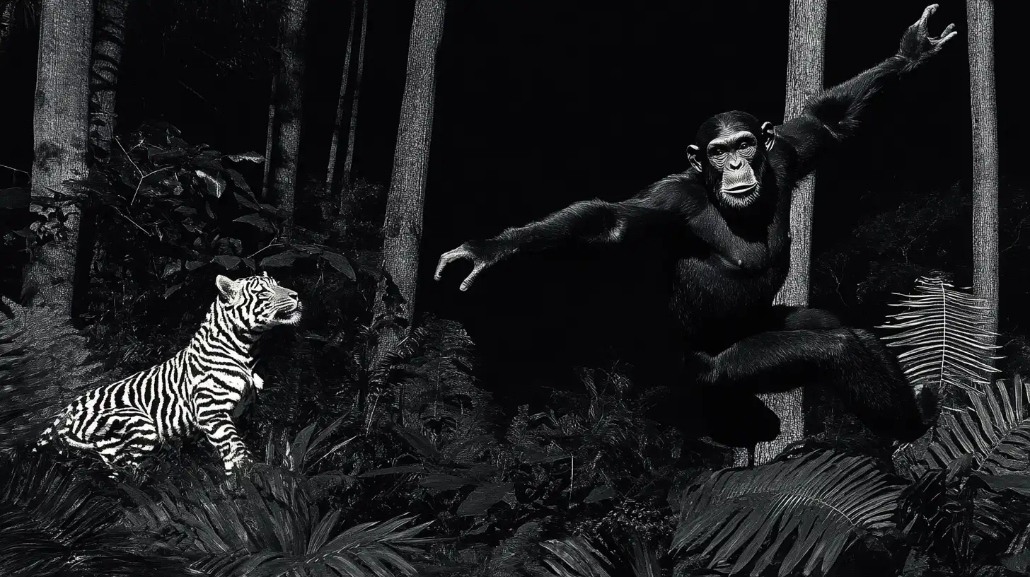 JIGGS Action Movie Chimp
