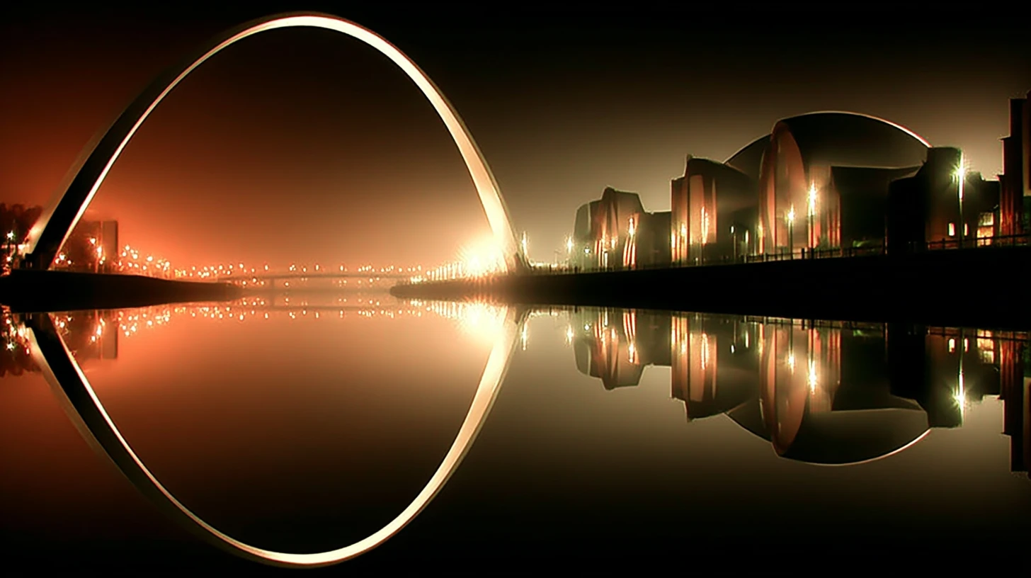 © History Oasis Gateshead Millennium Bridge