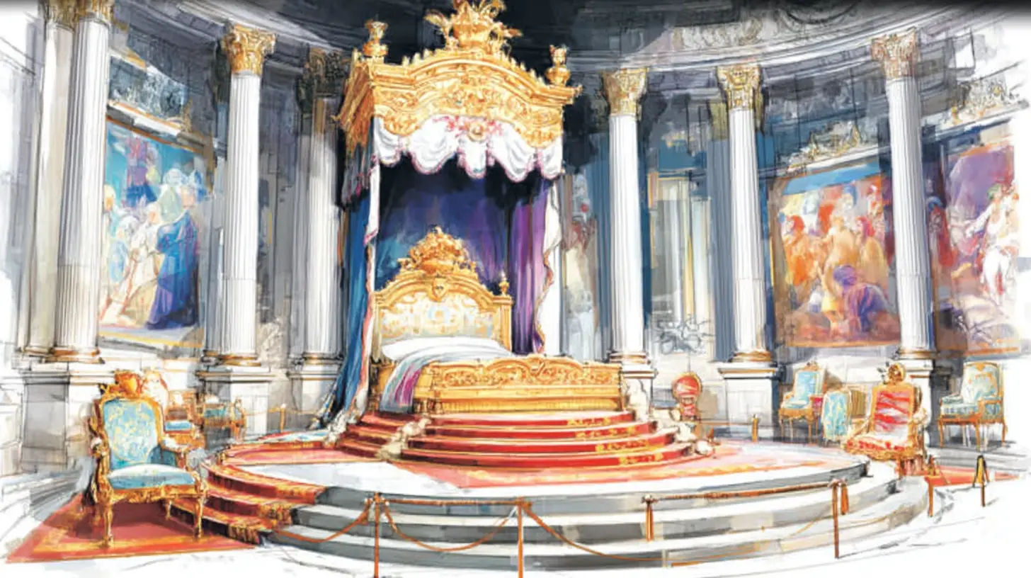 King Louis XIVs 413 Beds Versailles Palace