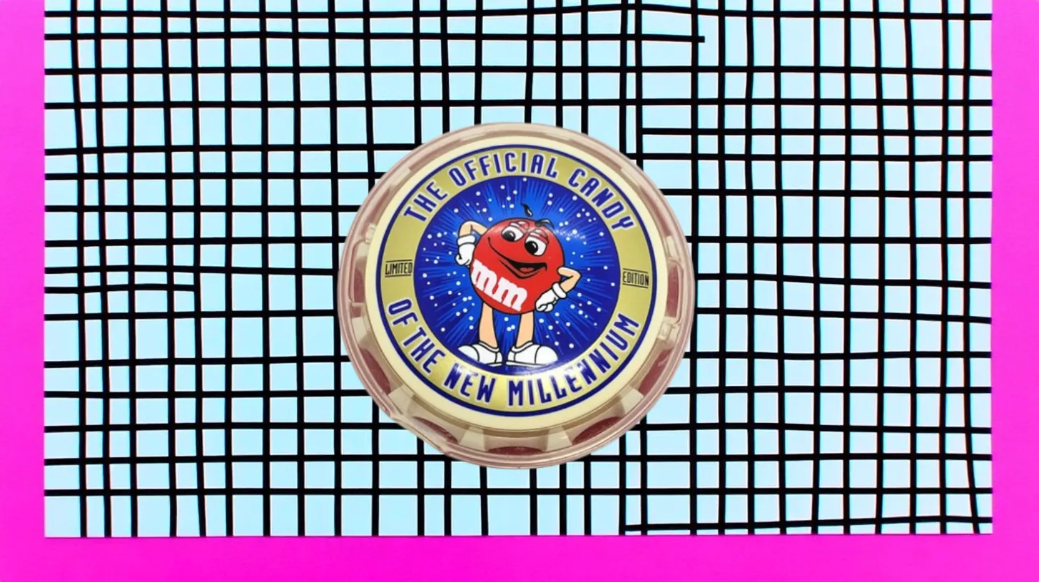 The Official Candy Of The New Millennium M Ms Slogan