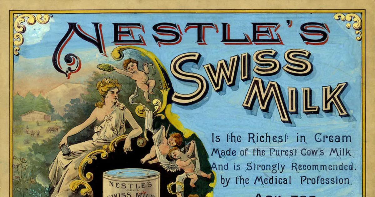 Nestle Vintage Ad