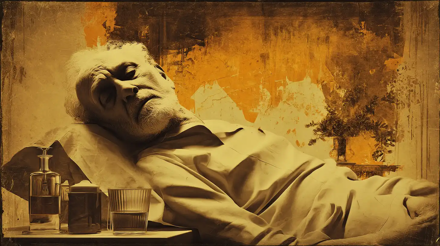 Henri Nestle As A Sick Old Man