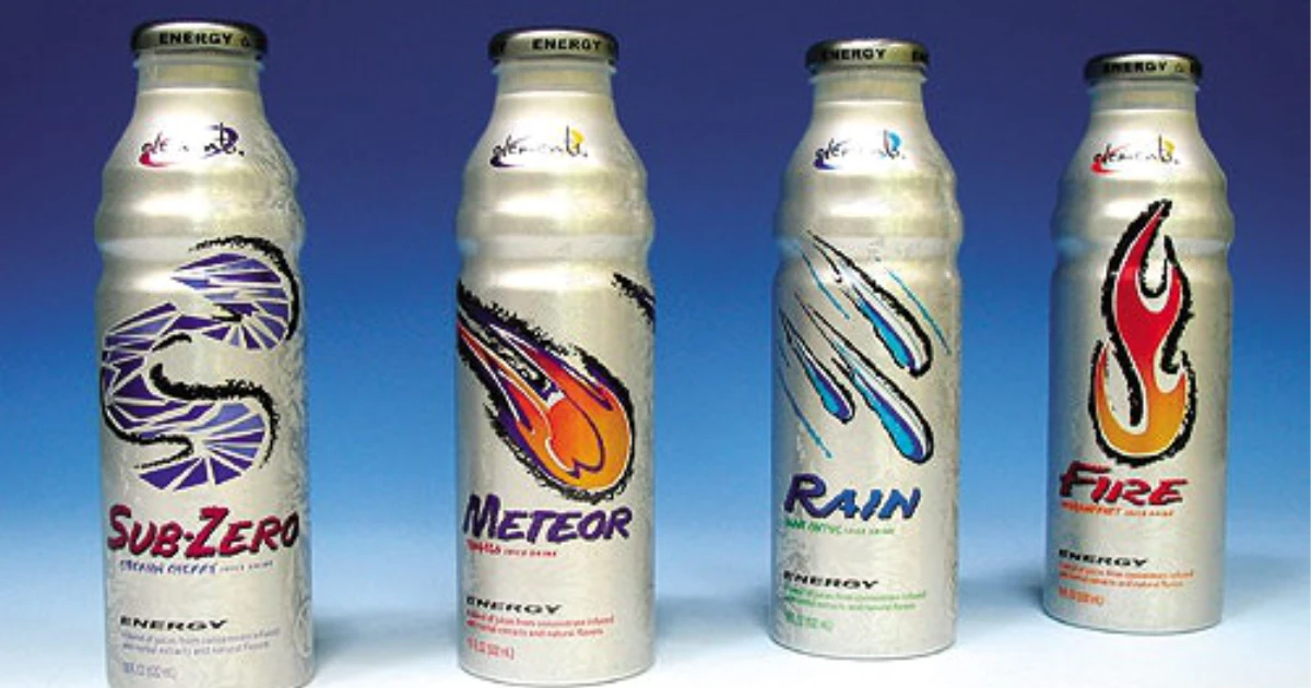 Snapple Elements Aluminum Energy Line