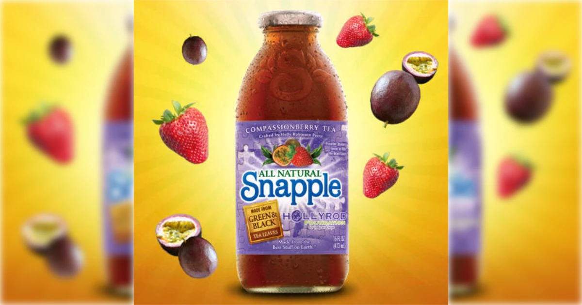Snapple Compassionberry Tea