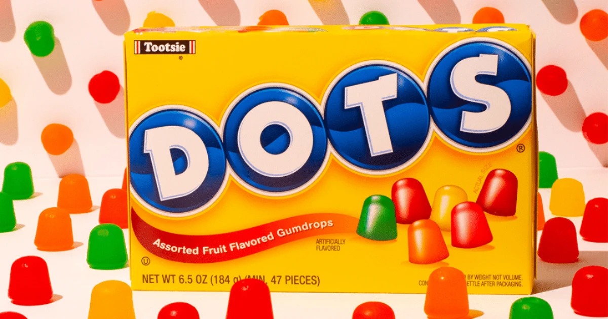 Tootsie Roll Industries Dots Candy Ad