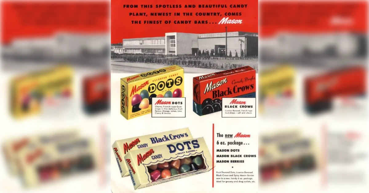 Dots Vintage Ad