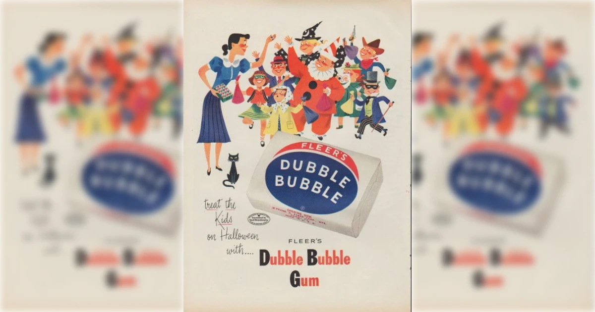 Dubble Bubble Vintage Ad