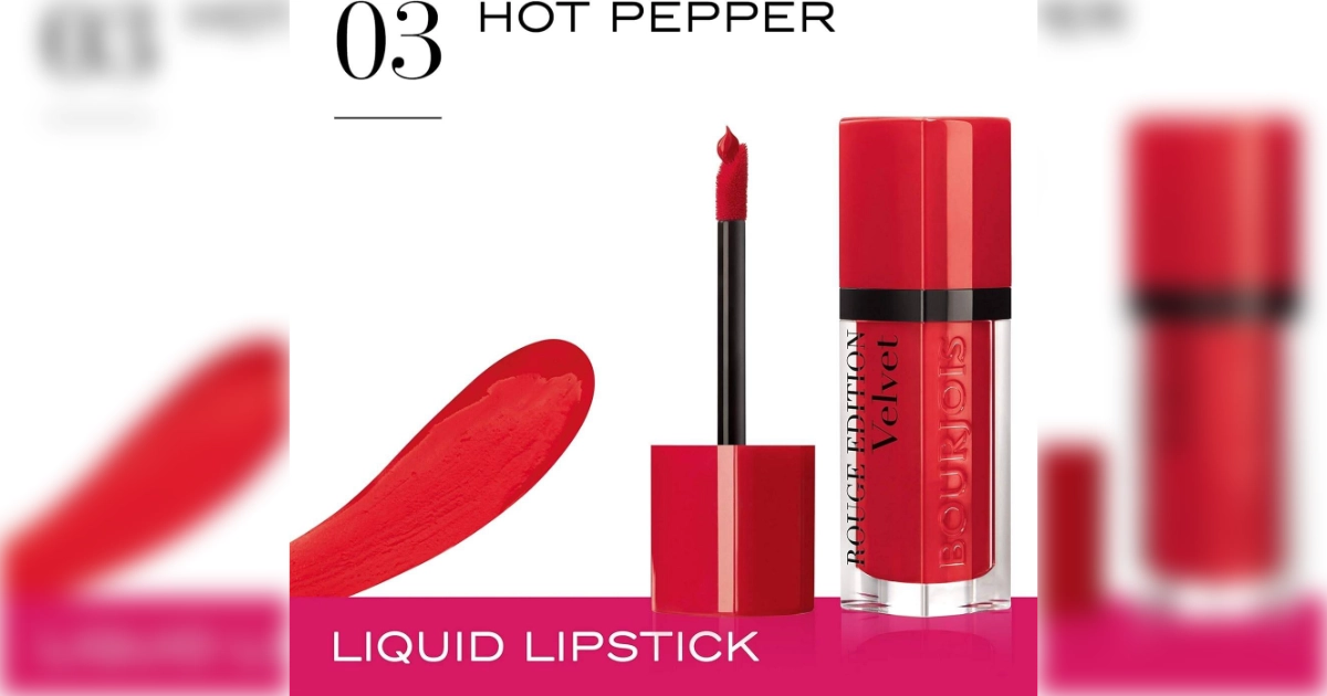 Bourjois Bourjois Rouge Edition Velvet Hot Pepper