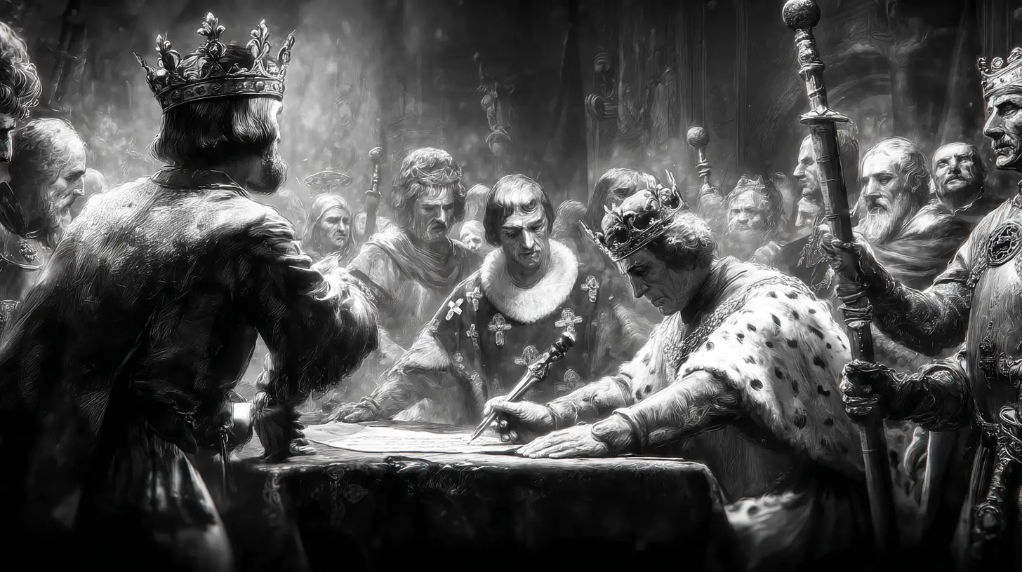 © History Oasis Magna Carta Signing