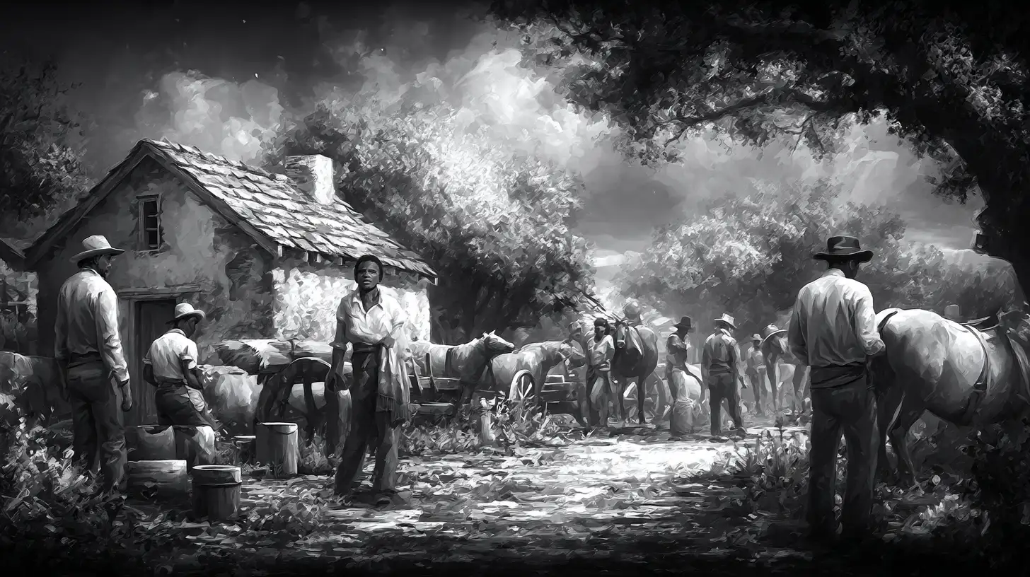 © History Oasis Slaves In Texas Freed Blacks