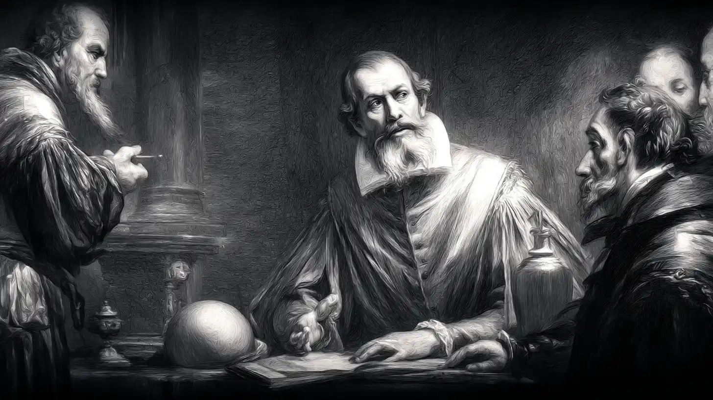 © History Oasis Galileo Forced To Deny Heliocentrism