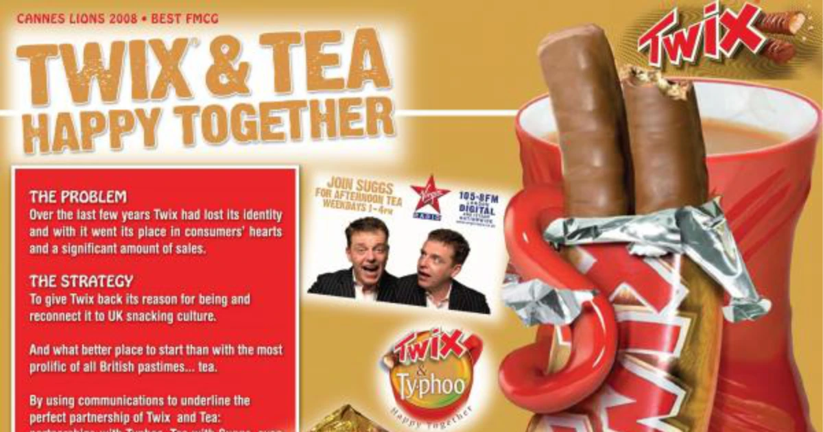 Twix And Tea Happy Together