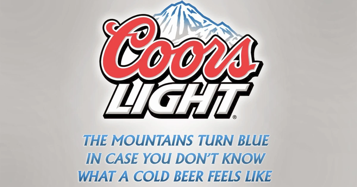 When The Mountains Turn Blue It S As Cold As The Rockies Coors