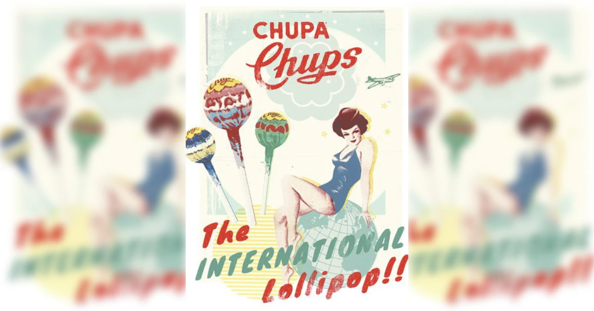 Chupa Chups Vintage Ad