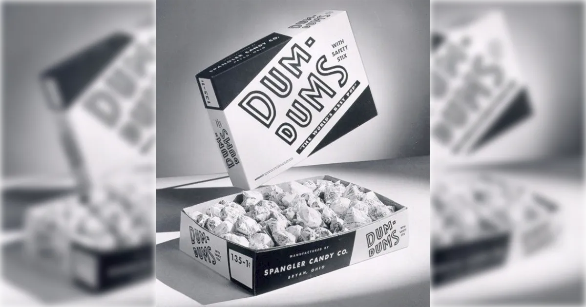 Dum Dums Vintage Ad