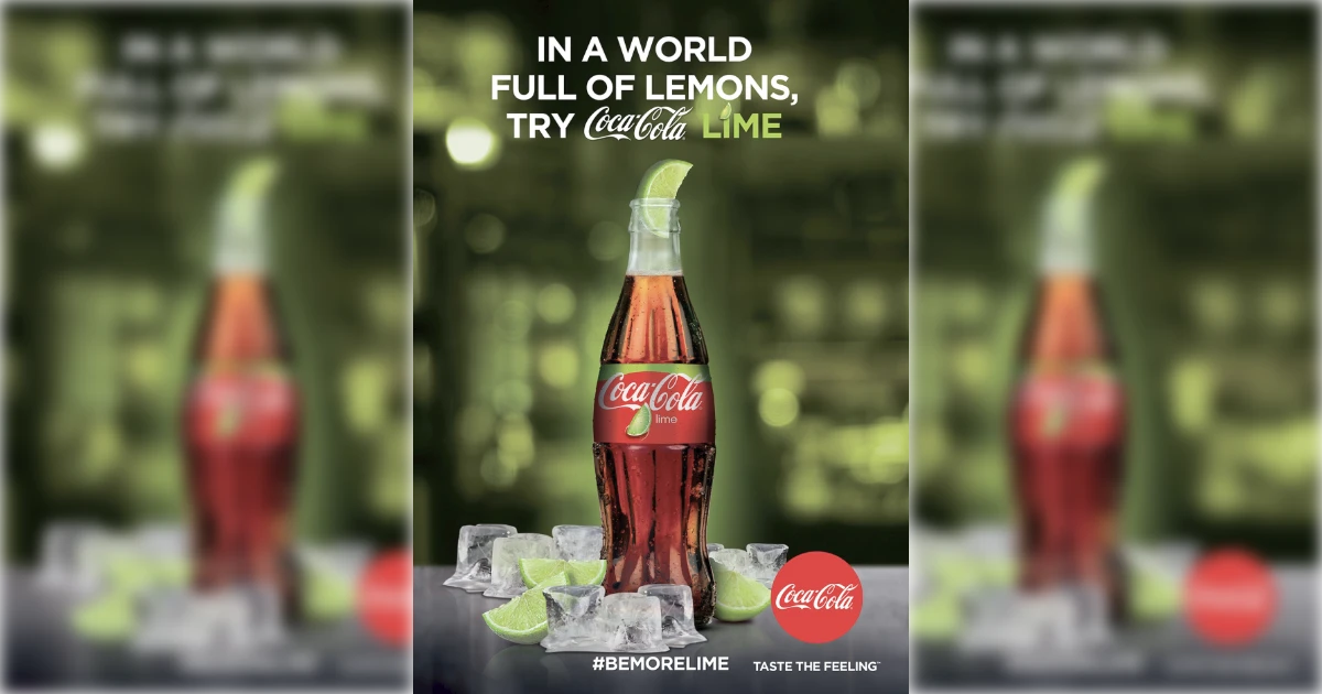 The Coca-Cola Company COCA COLA WITH LIME