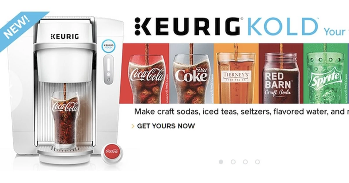 Dr Pepper Keurig Kold Beverages