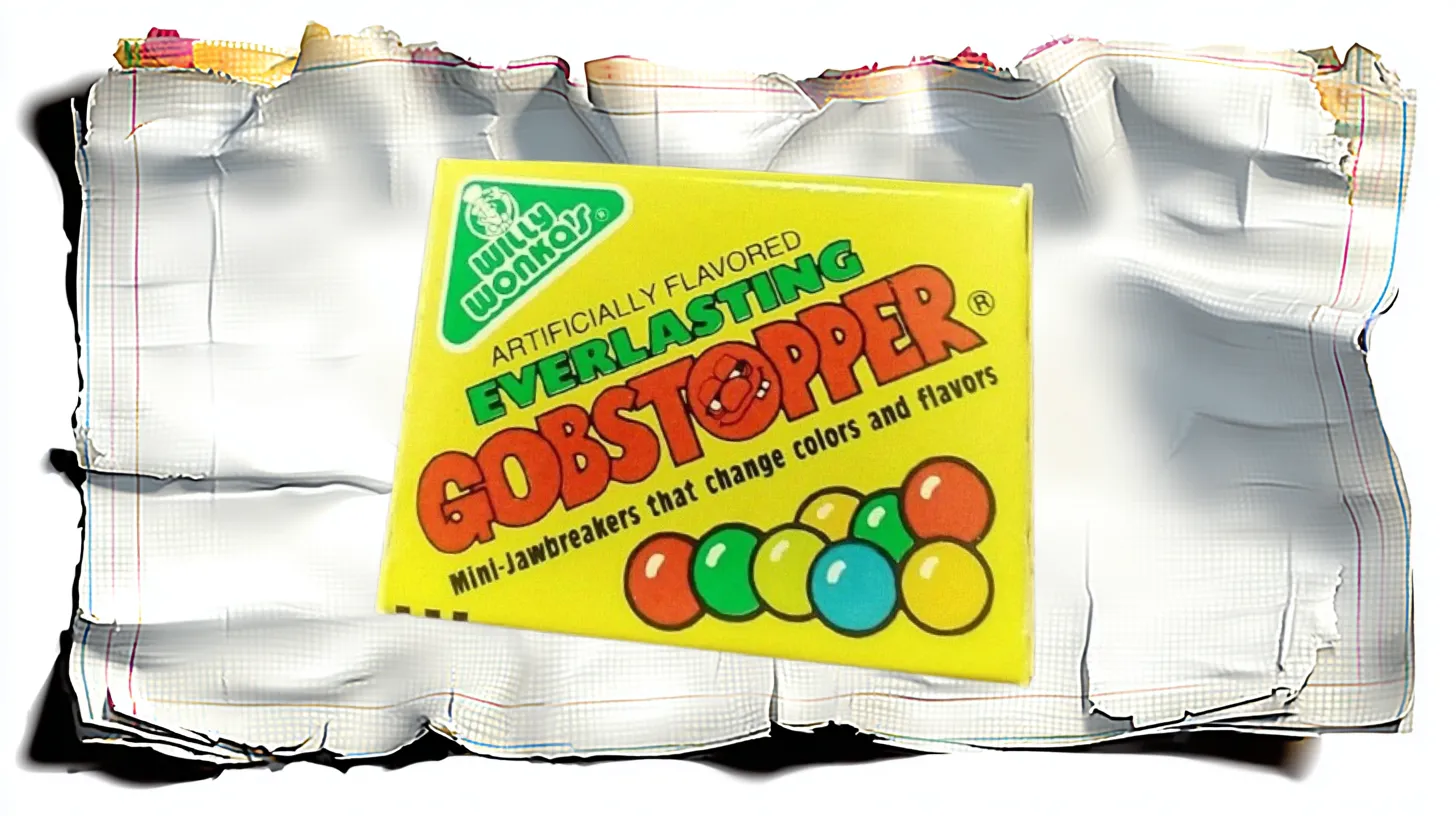 Willy Wonka Willy Wonka Everlasting Gobstopper mini jawbreakers candy box