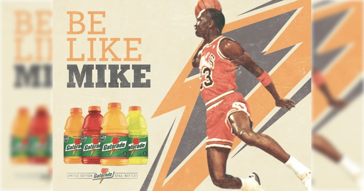 Gatorade Be Like Mike
