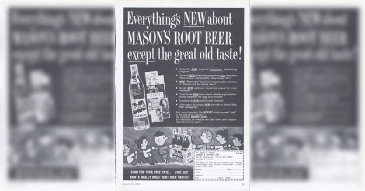 PepsiCo Mason S Root Beer