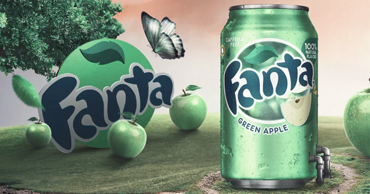 The Coca-Cola Company Fanta Green Apple