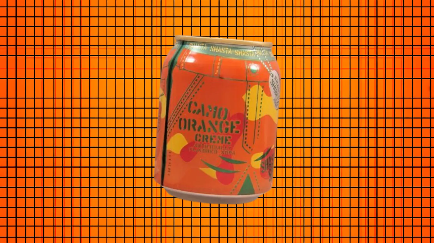 Shasta Camo Orange Creme Shasta