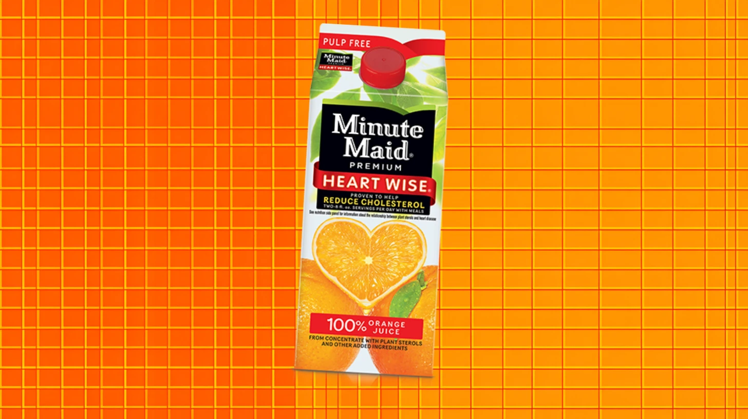 The Coca-Cola Company Heart Wise Orange Juice