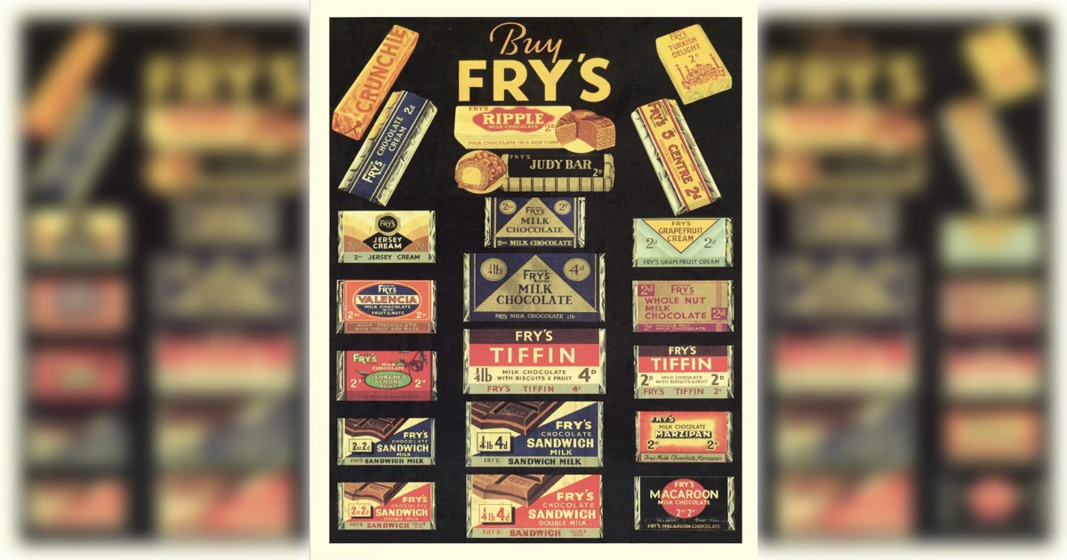 Fry's J.S. Fry Sons First Modern Chocolate Bar