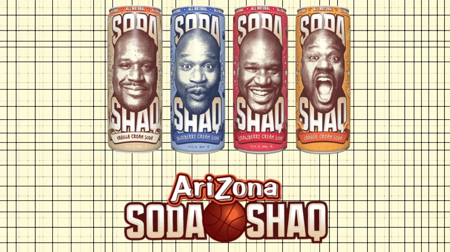 AriZona Shaq Soda Logo