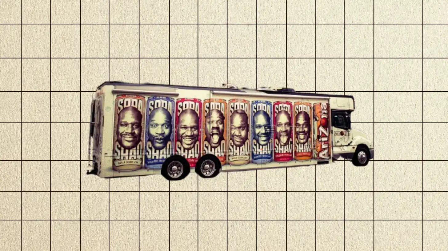 AriZona Shaq Soda Rv