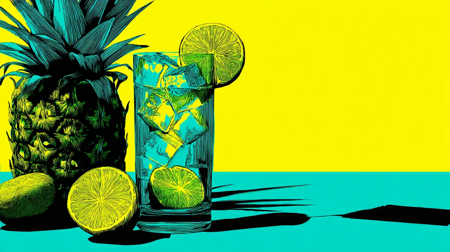 © History Oasis PINEAPPLE LIME ROCKSTAR ENERGY REFRESCA