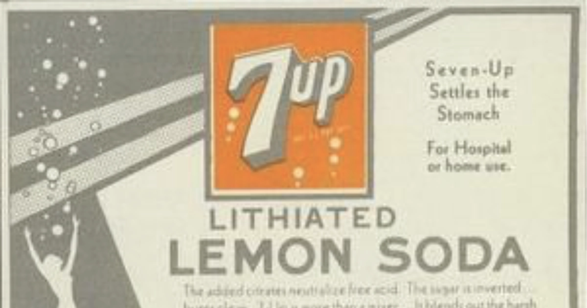 Dr Pepper Bib Label Lithiated Lemon Lime Soda
