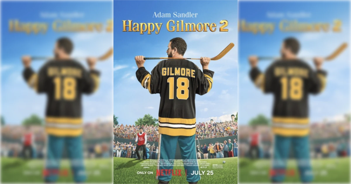 Netflix Happy Gilmore 2 Movie Poster
