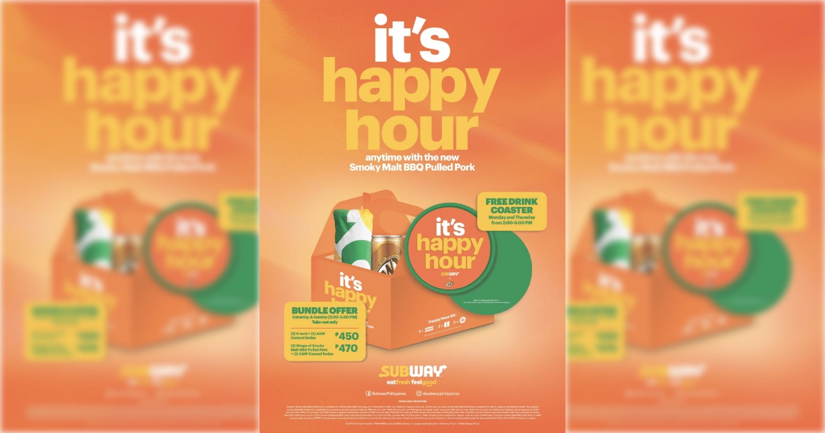 Subway Subway Happy Hour