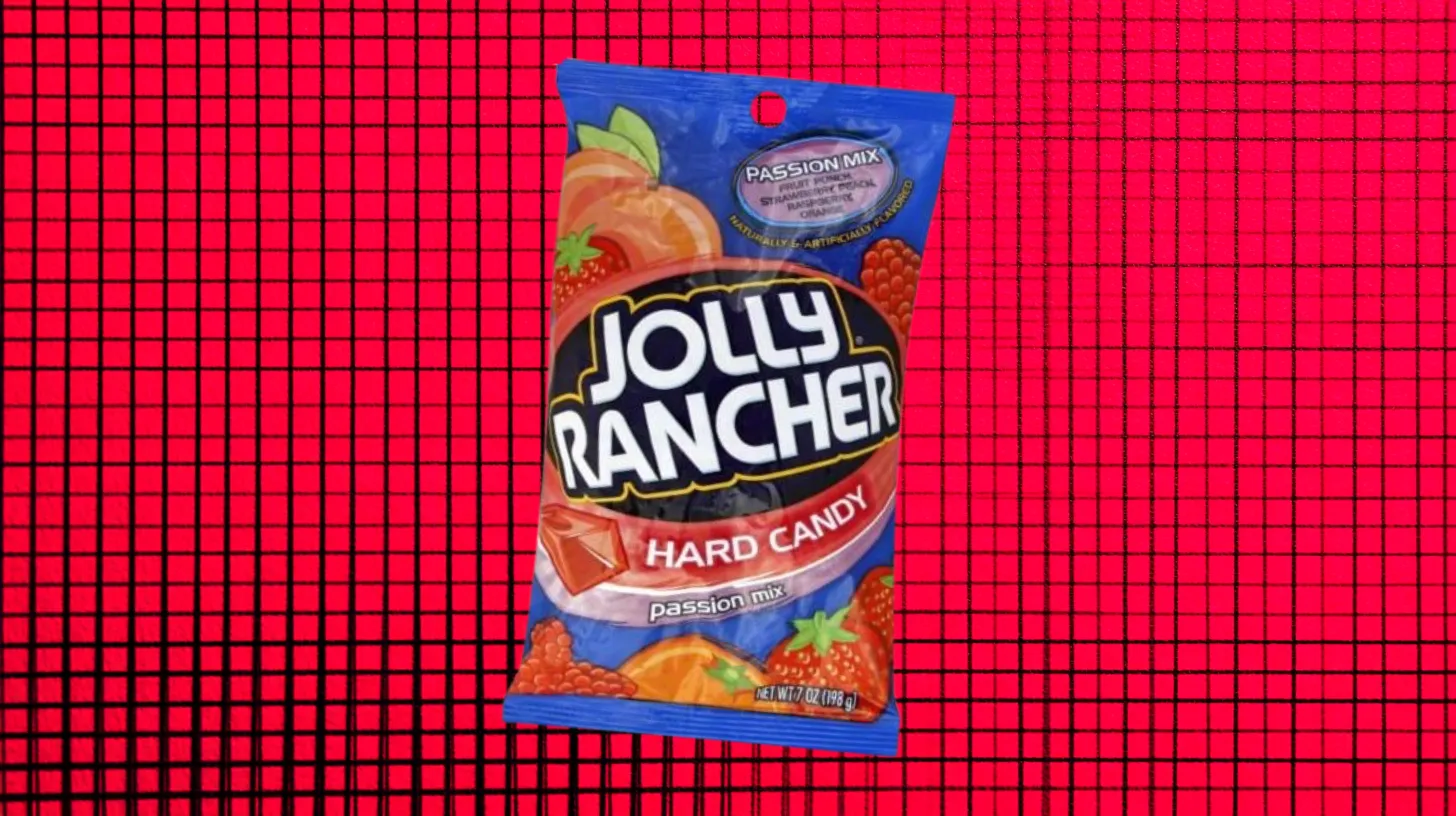 The Hershey Company Jolly Rancher Passion Mix hard candy bag