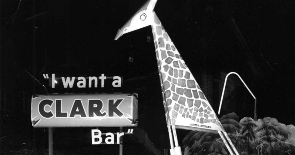D.L. Clark Company I Want A Clark Bar Ad